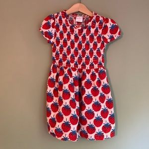 Hanna Andersson strawberry dress - size 5T